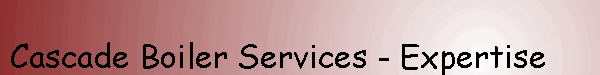 Cascade Boiler Services - Expertise